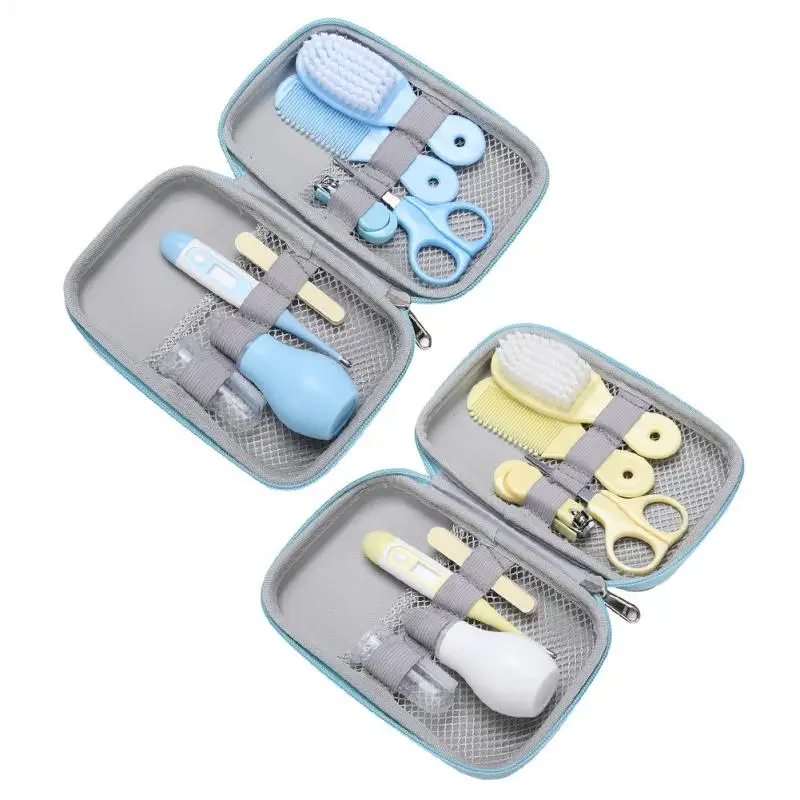 8Pcs/Set Multifunction Baby Nail Clipper Safety Finger Trimmer Scissors Hair Brush Comb Manicure Care Kit Toiletries for Kids
8Pcs/Set Multifunction Baby Nail Clipper Safety Finger Trimmer Scissors Hair Brush Comb Manicure Care Kit Toiletries for Kids