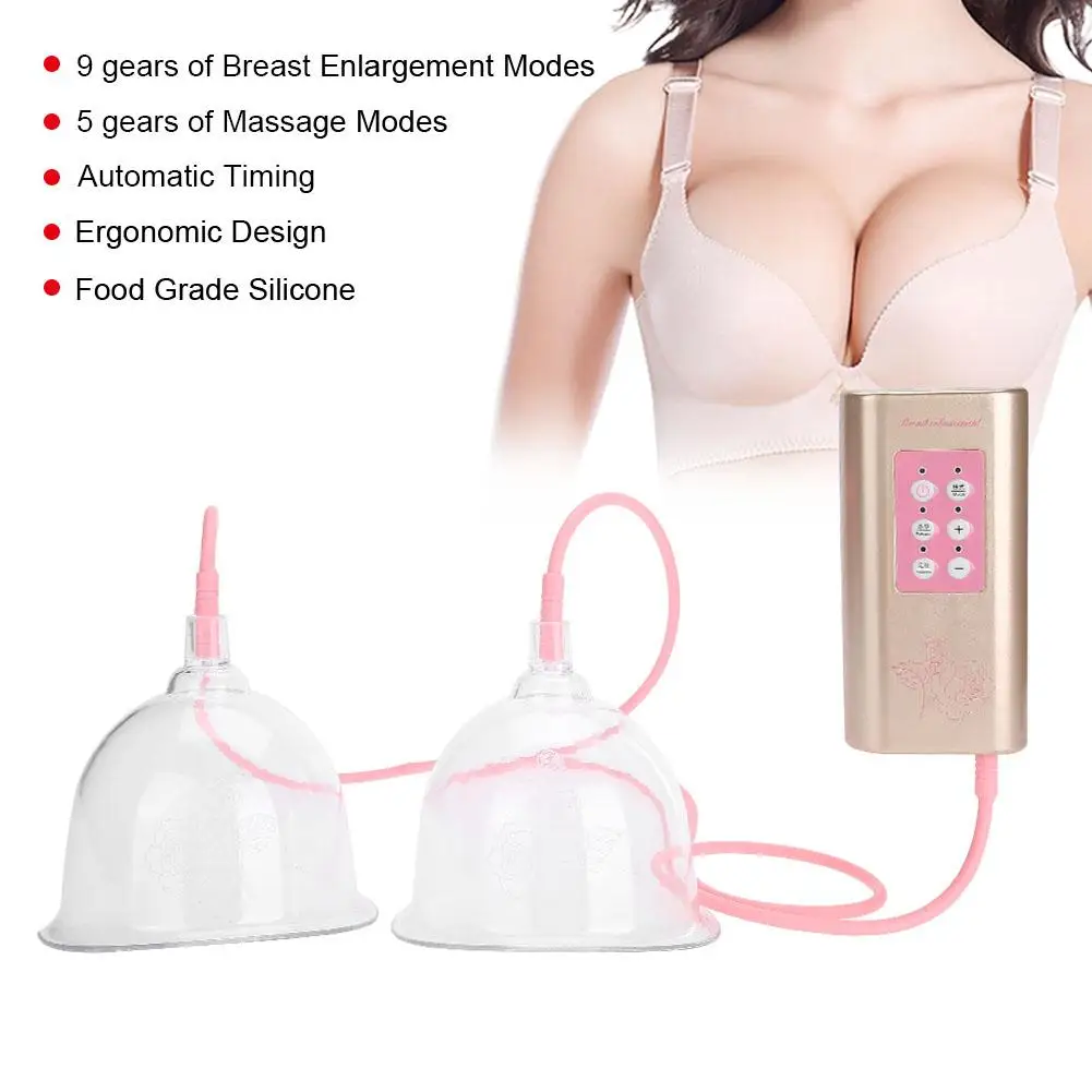 New Portable Breast Enlargement Device Vacuum Pump Cup Breast Massager Enhancing Machine
New Portable Breast Enlargement Device Vacuum Pump Cup Breast Massager Enhancing Machine