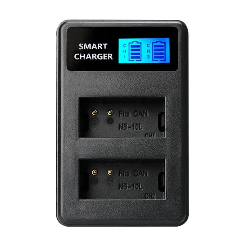 NB-10L LCD Display Dual Port USB Battery Charger for Canon SX40 HS SX40HS high temperature short circuit Small size 700mAh
NB-10L LCD Display Dual Port USB Battery Charger for Canon SX40 HS SX40HS high temperature short circuit Small size 700mAh