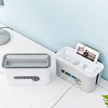 Network Cable Patch Board Storage Box Multi Functional Desktop Sundries Collection Box(White)
Network Cable Patch Board Storage Box Multi Functional Desktop Sundries Collection Box(White)