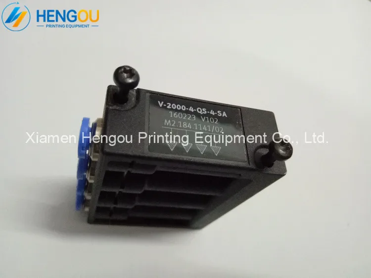 2 Pieces M2.184.1141/03 Valve for SM102 CD74 PM52 Printing Machine Parts M2.184.1141
2 Pieces M2.184.1141/03 Valve for SM102 CD74 PM52 Printing Machine Parts M2.184.1141