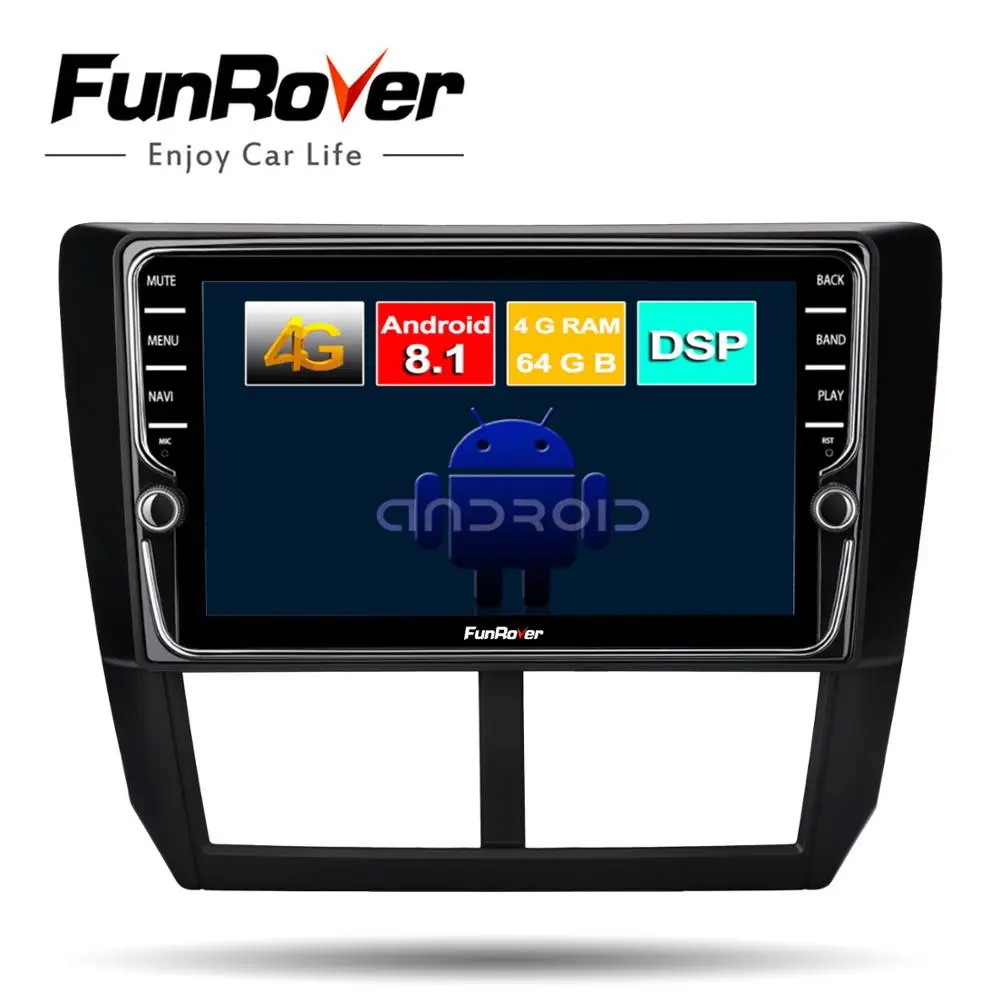Funrover android 8.1 2 din car dvd multimedia player For Subaru Forester 2008-2012 radio gps octa core 4G+64G split screen navi
Funrover android 8.1 2 din car dvd multimedia player For Subaru Forester 2008-2012 radio gps octa core 4G+64G split screen navi
