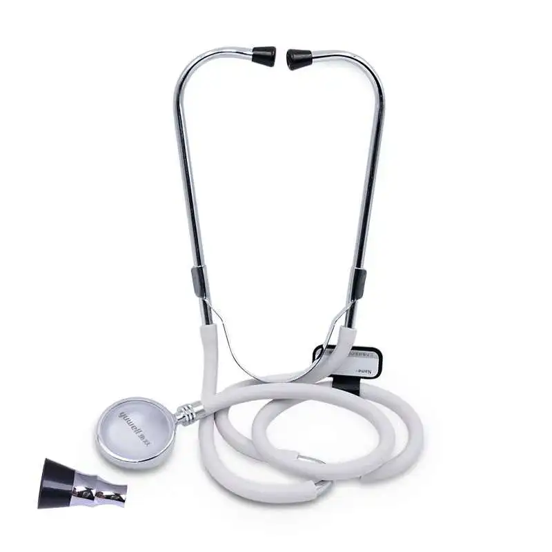 Yuwell Dual-purpose Copper Type Stethoscope Professional Medical Devices Fetal Heart Rate Cardiology Lung Monitor Strength PVC
Yuwell Dual-purpose Copper Type Stethoscope Professional Medical Devices Fetal Heart Rate Cardiology Lung Monitor Strength PVC