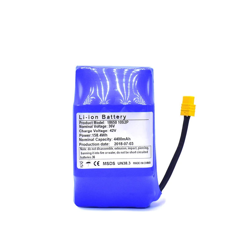 36 V 4.4AH battery rechargeable battery lithium battery pack 4400 mah lithium ion battery balance electric skateboard hoverboard
36 V 4.4AH battery rechargeable battery lithium battery pack 4400 mah lithium ion battery balance electric skateboard hoverboard