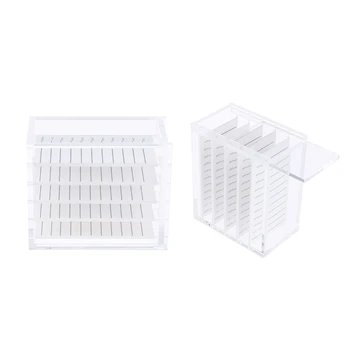 Dustproof Transparent Acrylic 5 Layers False Eyelash Extensions Display Stand Lashes Storage Glue Pallet Holder,2 Pieces
Dustproof Transparent Acrylic 5 Layers False Eyelash Extensions Display Stand Lashes Storage Glue Pallet Holder,2 Pieces