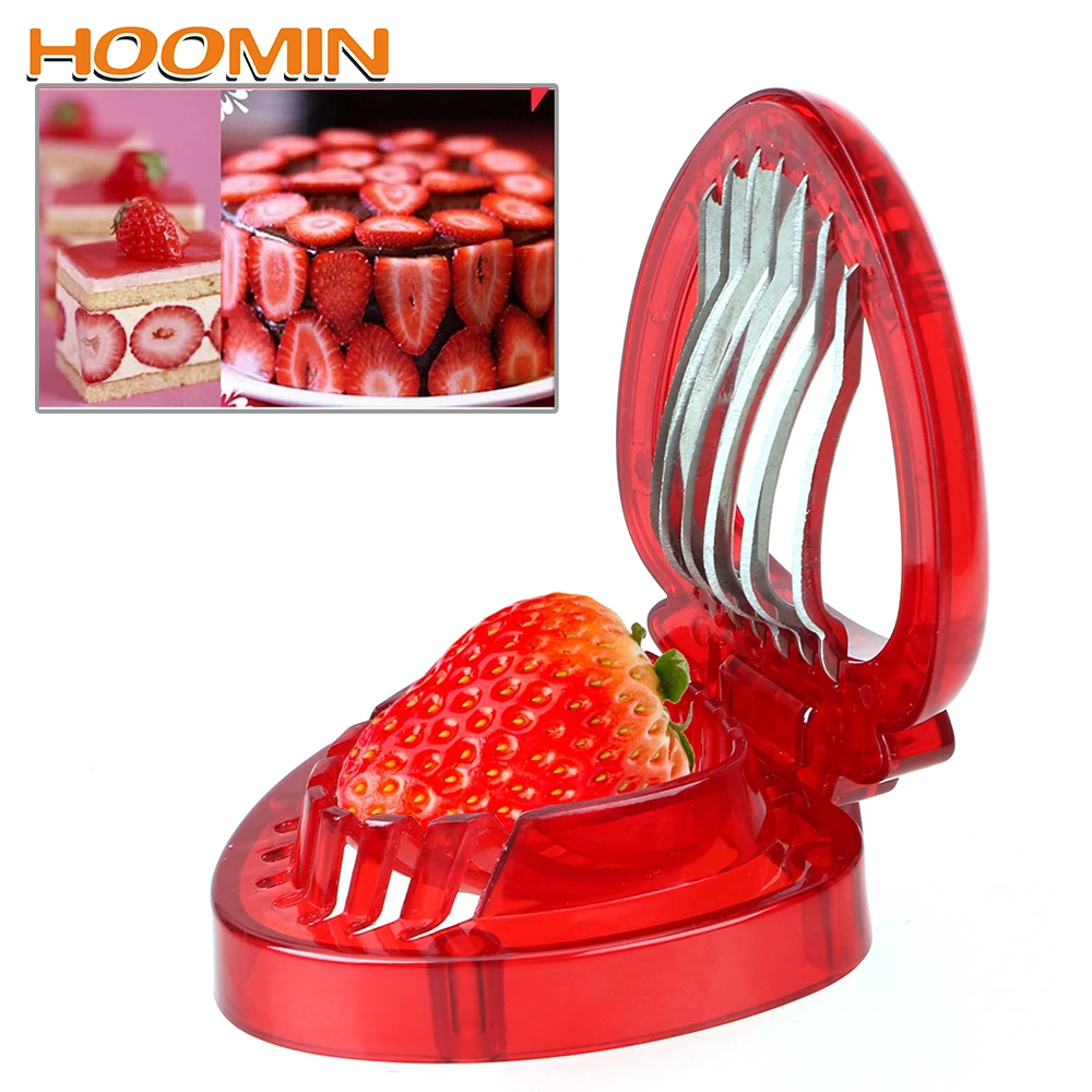 HOOMIN Stainless Steel Blade Craft Salad Cutter Strawberry Slicer Plastic Fruit Carving Tools Kitchen Gadgets Cake Decoration
HOOMIN Stainless Steel Blade Craft Salad Cutter Strawberry Slicer Plastic Fruit Carving Tools Kitchen Gadgets Cake Decoration