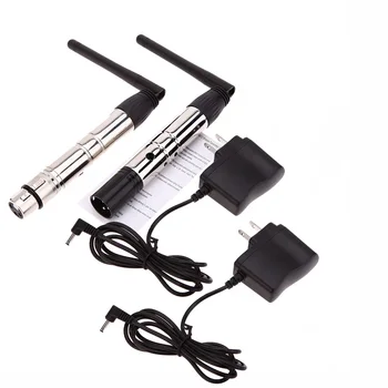 DMX512 2.4G ISM Wireless Male & Female 2 in 1 XLR Receiver & Transmitter LED Lighting for Stage PAR Party Light with Antenna
DMX512 2.4G ISM Wireless Male & Female 2 in 1 XLR Receiver & Transmitter LED Lighting for Stage PAR Party Light with Antenna