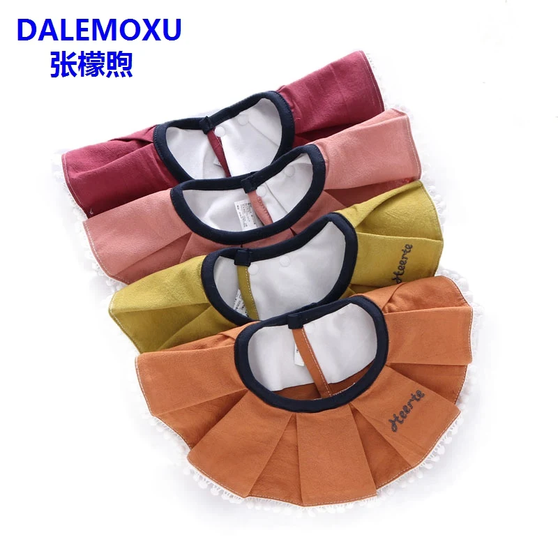 DALEMOXU Baby Girl Bandana Bib Cotton Pleated Tassel Bib Baby Collar Cute Sweet Novelties Waterproof Bib For Baby Bib Mom's Care
DALEMOXU Baby Girl Bandana Bib Cotton Pleated Tassel Bib Baby Collar Cute Sweet Novelties Waterproof Bib For Baby Bib Mom's Care