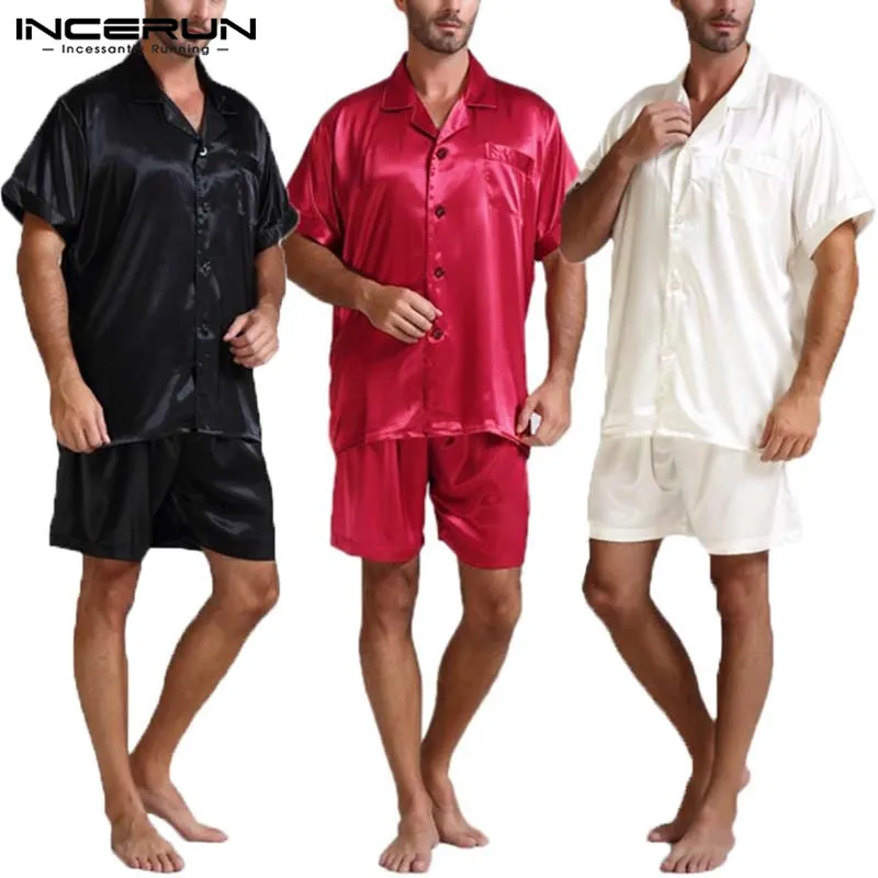 Soft Rayon Silk Mens Pajamas Set Satin Silk Sleepwear Set Tee Tops Shorts Man Pajama Soft Pyjamas Hombre Homewear Male Clothes
Soft Rayon Silk Mens Pajamas Set Satin Silk Sleepwear Set Tee Tops Shorts Man Pajama Soft Pyjamas Hombre Homewear Male Clothes