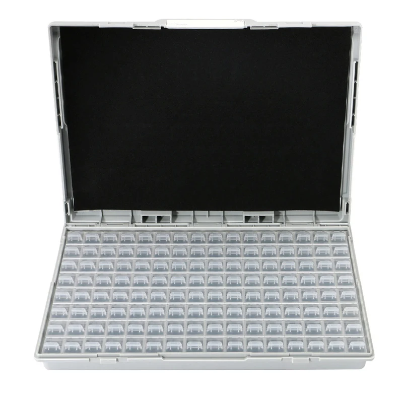 SMD SMT IC Resistor Capacitor Electronics Storage Case Organizers ESD Safe Precision Component Enclosures Box
SMD SMT IC Resistor Capacitor Electronics Storage Case Organizers ESD Safe Precision Component Enclosures Box