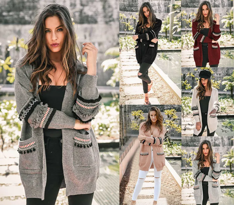 Uguest 2019 Spring And Autumn Split Long Sleeve Woman Cardigan Sweater Loose Coat Open Stitch Ruffles Cardigan
Uguest 2019 Spring And Autumn Split Long Sleeve Woman Cardigan Sweater Loose Coat Open Stitch Ruffles Cardigan