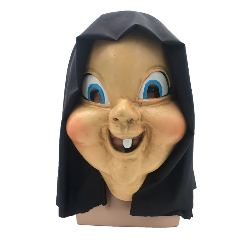 Happy Death Day Halloween mask mascara face latex masks Horror Slasher film Smiley Joker Jinx Clown Friday Killers
Happy Death Day Halloween mask mascara face latex masks Horror Slasher film Smiley Joker Jinx Clown Friday Killers