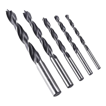 5pcs Round Handle HSS Point Wood Drill Bit Woodworking Drill Perforator Woodworking Drill Bit 4/5/6/8/10mm Wood Drill Bit Set
5pcs Round Handle HSS Point Wood Drill Bit Woodworking Drill Perforator Woodworking Drill Bit 4/5/6/8/10mm Wood Drill Bit Set