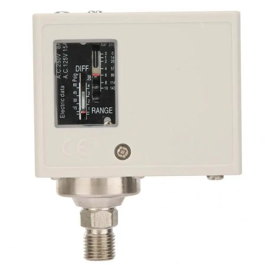 SPC-110 Electronic G1/4'' Pressure Control Switch Air Water Pump Compressor Pressure Controller High Quality
SPC-110 Electronic G1/4'' Pressure Control Switch Air Water Pump Compressor Pressure Controller High Quality