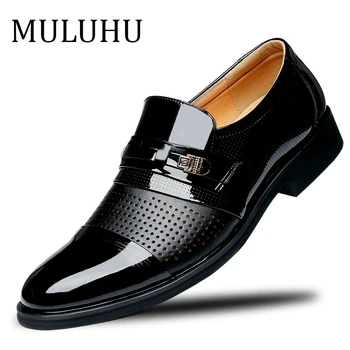 MULUHU New Leather Shoes Men Casual Shoes Spring Fashion Breathable Business Office Dress Shoes Black Brown Plus Size 38-48
MULUHU New Leather Shoes Men Casual Shoes Spring Fashion Breathable Business Office Dress Shoes Black Brown Plus Size 38-48