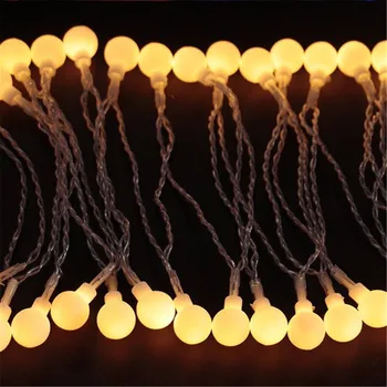 Outdoor String Lights Christmas LED string Battery Light String Ball Shape Curtain Light Home Decor Celebration Festival Wedding
Outdoor String Lights Christmas LED string Battery Light String Ball Shape Curtain Light Home Decor Celebration Festival Wedding