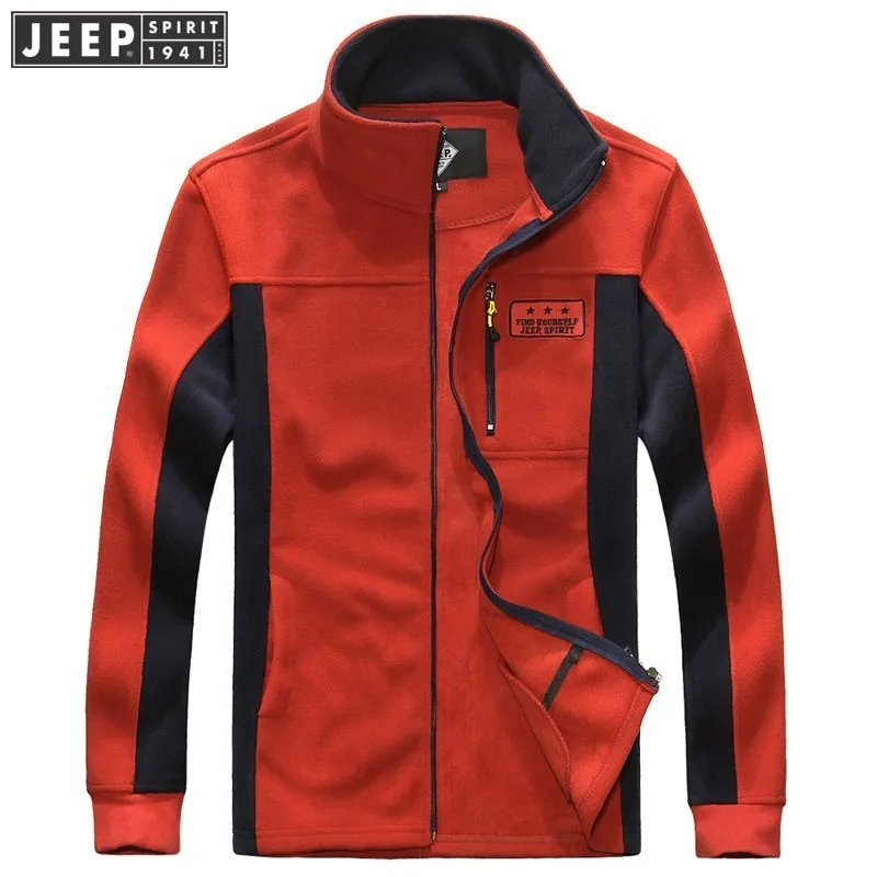 2019 Autumn Spring JEEP SPIRIT Brand Liner Jackets Coats Fleece Warm Patchwork Stand Collar Clothes Long Sleeve Fashion Jackets
2019 Autumn Spring JEEP SPIRIT Brand Liner Jackets Coats Fleece Warm Patchwork Stand Collar Clothes Long Sleeve Fashion Jackets