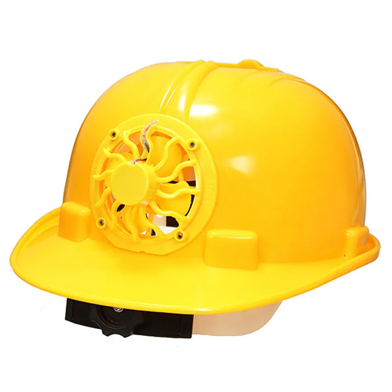 Safurance New Design Adjustable 0.3W PE Solar Powered Safety Security Helmet Hard Ventilate Hat Cap with Cooling Cool Fan Yellow
Safurance New Design Adjustable 0.3W PE Solar Powered Safety Security Helmet Hard Ventilate Hat Cap with Cooling Cool Fan Yellow