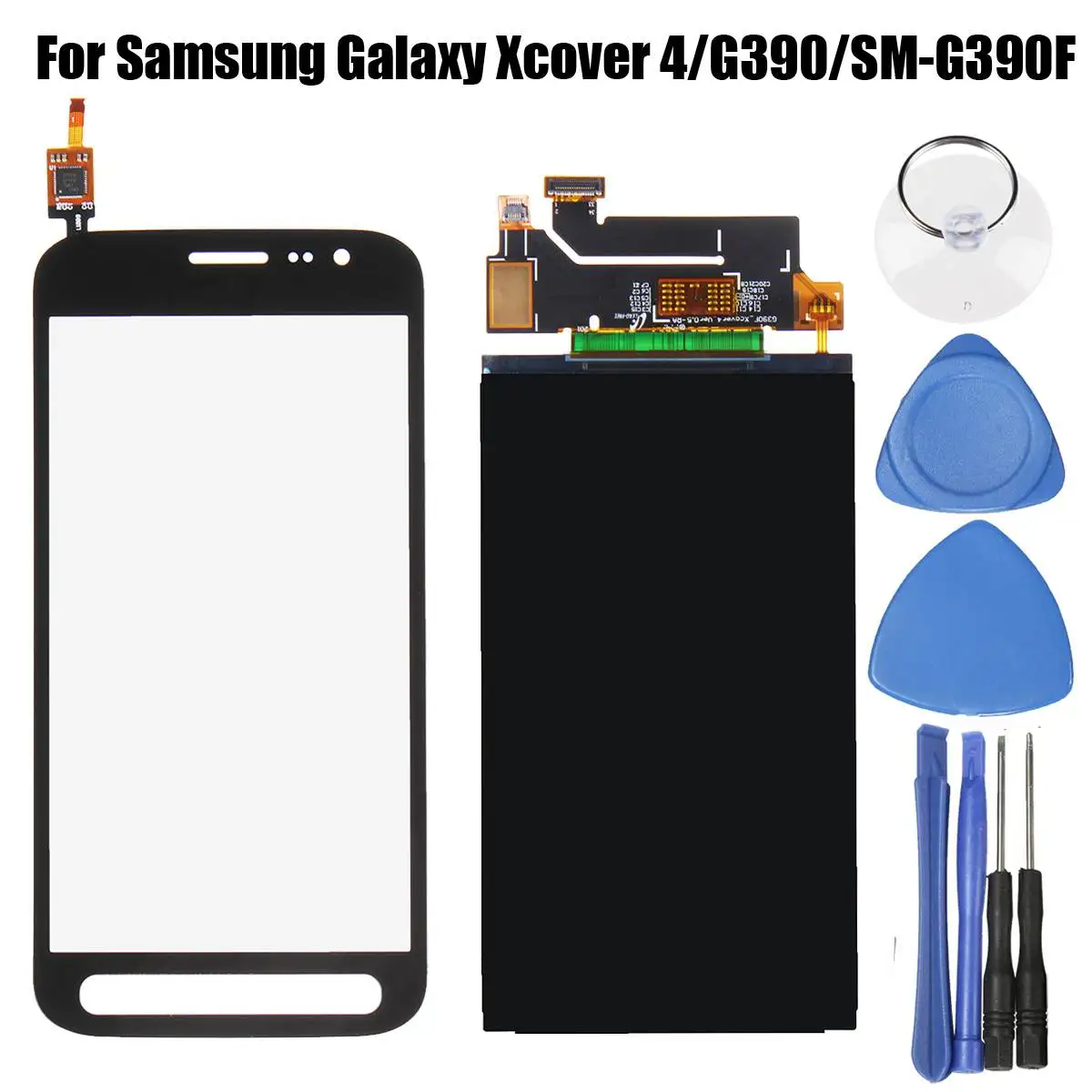 LCD Display Replacements Touching Screen for Samsung for Galaxy Xcover 4 G390 SM-G390F Assembly + Repair Tools Accessories
LCD Display Replacements Touching Screen for Samsung for Galaxy Xcover 4 G390 SM-G390F Assembly + Repair Tools Accessories
