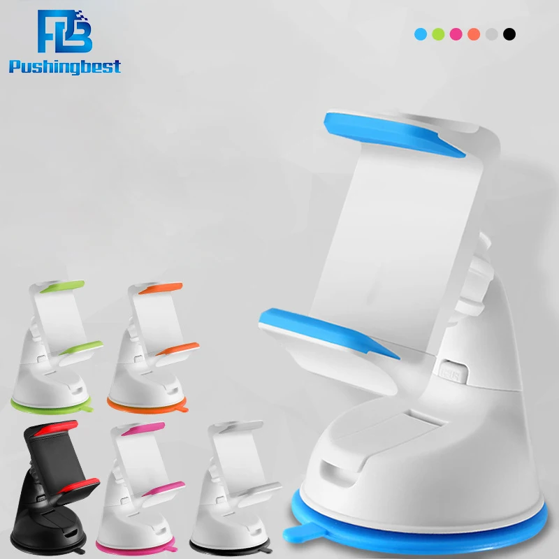 Pushingbest Multifunction Car Stand Holder 360 Degree Rotation Mobile Phone for iPhone Andorid | Мобильные телефоны и
