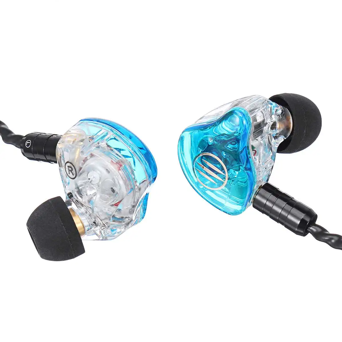 

BGVP DS1 2BA+DD Balanced Armature+1 Dynamic Driver Hybrid Earphone MMCX Audiophile IEMS HIFI Music Monitor In-ear Earphone