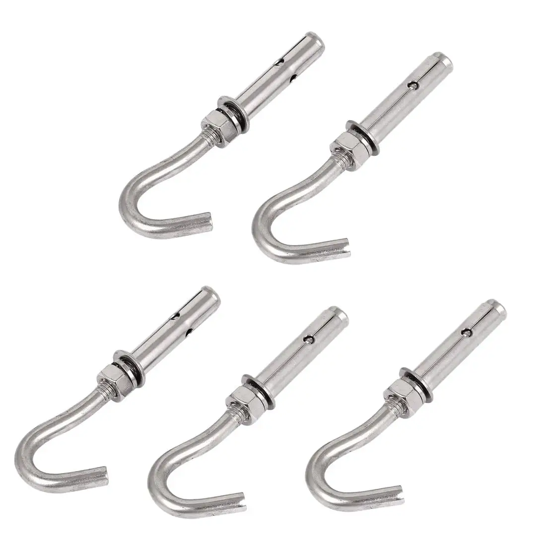 5pcs Wall concrete brick M8 male thread expansion screw stainless steel extension open hook anchor bolt Stretching screws hook
5pcs Wall concrete brick M8 male thread expansion screw stainless steel extension open hook anchor bolt Stretching screws hook