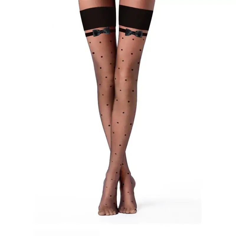 Stockings With Bow Knot Sexy Women's Stockings Over Keen High Thigh Stockings Sexy Slim Mesh Stockings 1 Pair
Stockings With Bow Knot Sexy Women's Stockings Over Keen High Thigh Stockings Sexy Slim Mesh Stockings 1 Pair