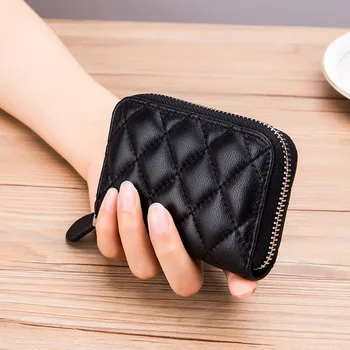 New Zipper Organ Card Bag Ladies Fashion Card Set Tide Multi-Card Women's Credit Card Bag
New Zipper Organ Card Bag Ladies Fashion Card Set Tide Multi-Card Women's Credit Card Bag
