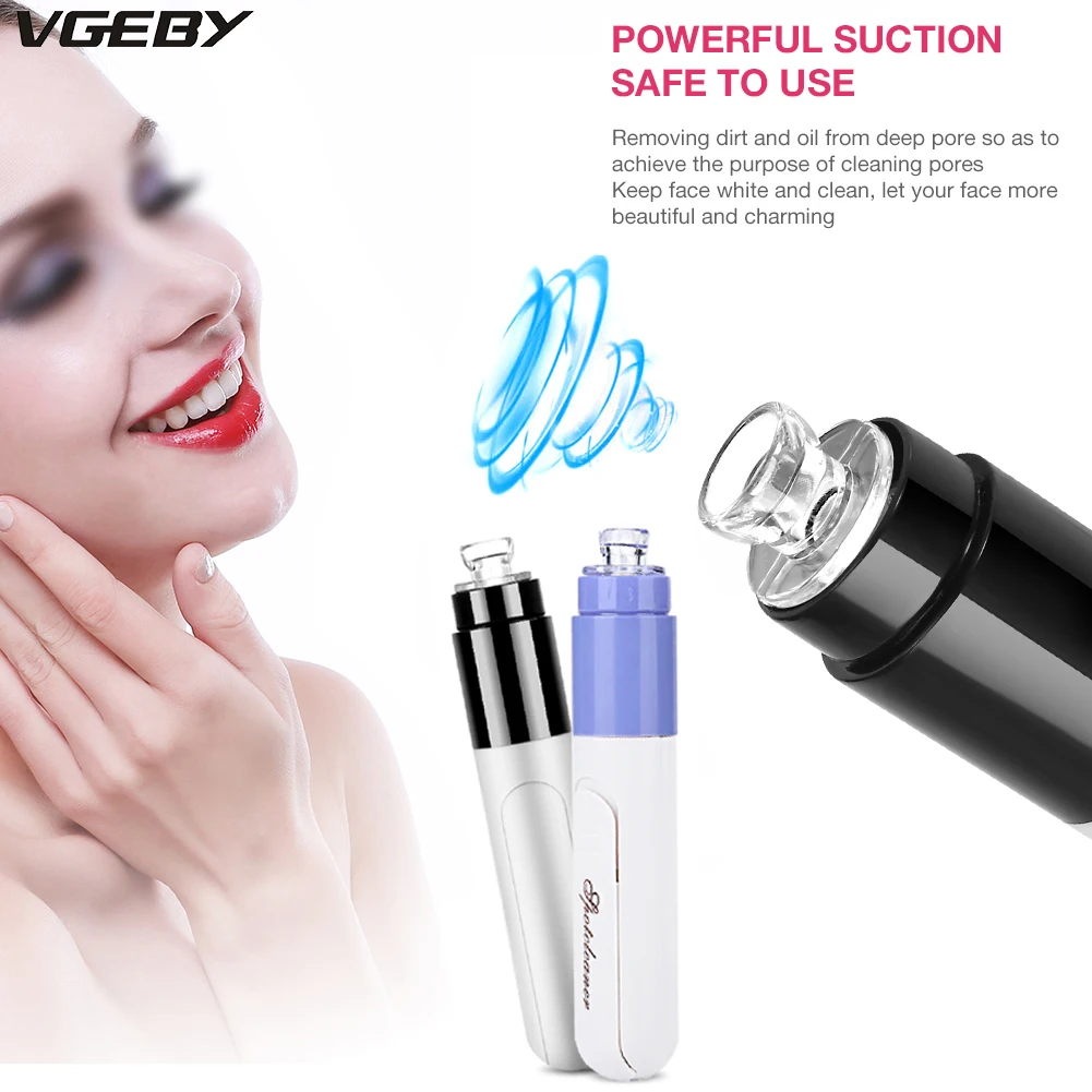 Portable Face Massager Blackhead Remover Vacuum Suction Device Electric Facial Pore Cleanser Face Skin Nose Clean Acne Extractor
Portable Face Massager Blackhead Remover Vacuum Suction Device Electric Facial Pore Cleanser Face Skin Nose Clean Acne Extractor