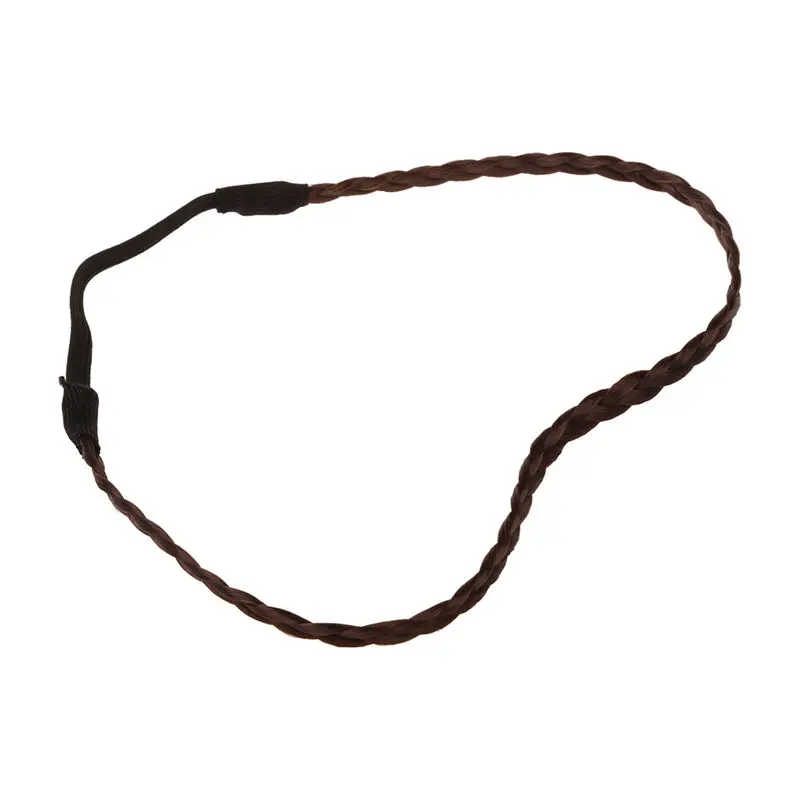 MYTL Bridal Wig Plait Braid Hair Band Headband Hippy Gypsy (light brown) | Аксессуары для одежды