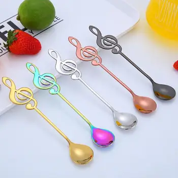 Stainless Steel Music Spoon For Cocktail Tea Coffee Innovative Cartoon Spoon Stirring Spoon Mug Dessert Specialty Spoons Gift
Stainless Steel Music Spoon For Cocktail Tea Coffee Innovative Cartoon Spoon Stirring Spoon Mug Dessert Specialty Spoons Gift