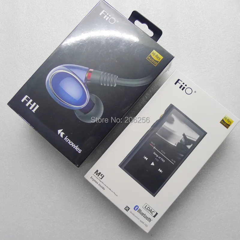 

FiiO M9+ FH1 ear HIFI AK4490EN *2 Balanced WIFI USB DAC DSD Portable High-Resolution Audio MP3 Player Bluetooth LDAC APTX FLAC