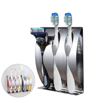 1Pcs Stainless Steel 3 Hook Self-Adhesive Wall Mount Toothbrush Holder Stand Bathroom Toiletries Tools Supplies
1Pcs Stainless Steel 3 Hook Self-Adhesive Wall Mount Toothbrush Holder Stand Bathroom Toiletries Tools Supplies