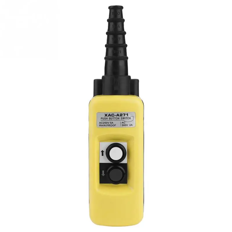 High Quality Crane Chain Hoist Push Button Switch Lifting Pendant Controller 2 Buttons
High Quality Crane Chain Hoist Push Button Switch Lifting Pendant Controller 2 Buttons