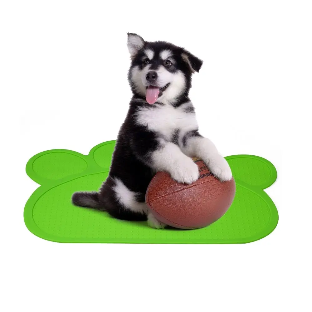 Pet Silicone Placemat Silicone Heat Resistant Pad Heat Insulation Feeding Mat Dog Paw Shape Pet Table Decoration
Pet Silicone Placemat Silicone Heat Resistant Pad Heat Insulation Feeding Mat Dog Paw Shape Pet Table Decoration