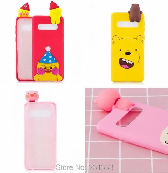 C-ku 3D Doll Cartoon Soft TPU Case For Samsung Galaxy S10 5G A10 A30 A40 A50 A70 M10 M20 M30 Panda Pig Skin Cover Fashion 1pcs
C-ku 3D Doll Cartoon Soft TPU Case For Samsung Galaxy S10 5G A10 A30 A40 A50 A70 M10 M20 M30 Panda Pig Skin Cover Fashion 1pcs