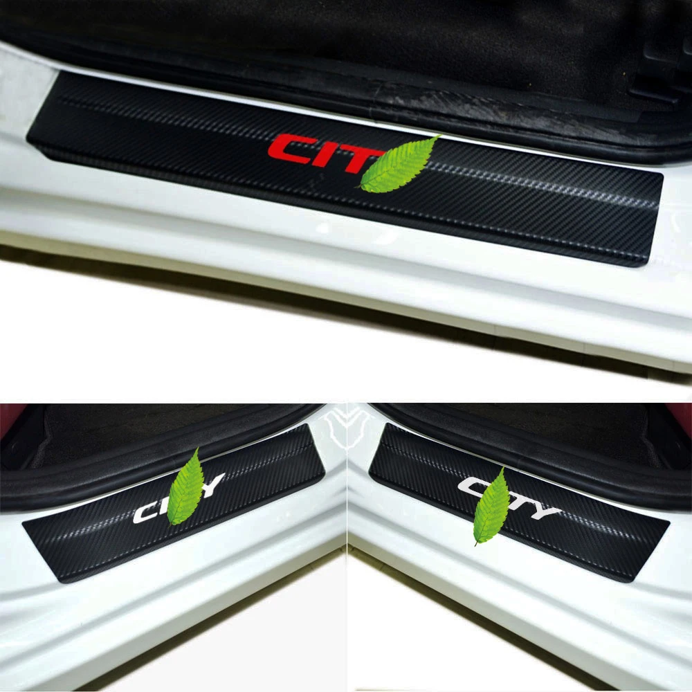 Car Stickers Carbon Fiber Vinyl Sticker Car Door Sill Protector Scuff Plate for HONDA CITY Car Accessories
Car Stickers Carbon Fiber Vinyl Sticker Car Door Sill Protector Scuff Plate for HONDA CITY Car Accessories