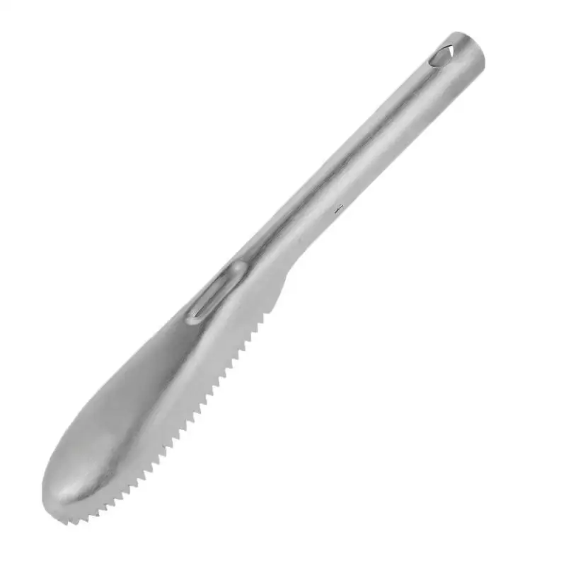 Stainless Steel Fish Scale Scraper Cleaner Brush Fish Skin Scale Peeler Remover Fish Cleaning Knife Kitchen Tool Practical 2019
Stainless Steel Fish Scale Scraper Cleaner Brush Fish Skin Scale Peeler Remover Fish Cleaning Knife Kitchen Tool Practical 2019