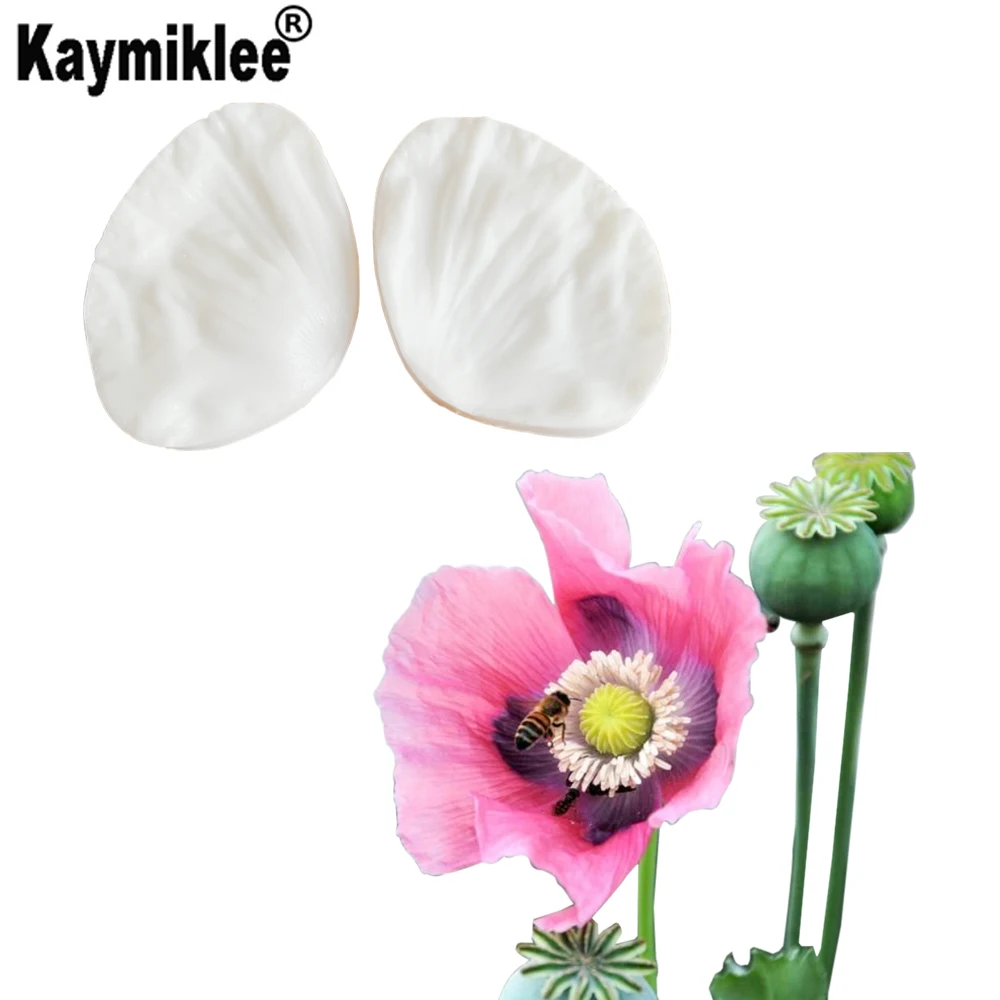 Poppy Flower Fondant Cake Decorating Tools Making Peony Floral Petal Leaf Veiner Silicone Mold Kitchen Accessories M2181
Poppy Flower Fondant Cake Decorating Tools Making Peony Floral Petal Leaf Veiner Silicone Mold Kitchen Accessories M2181