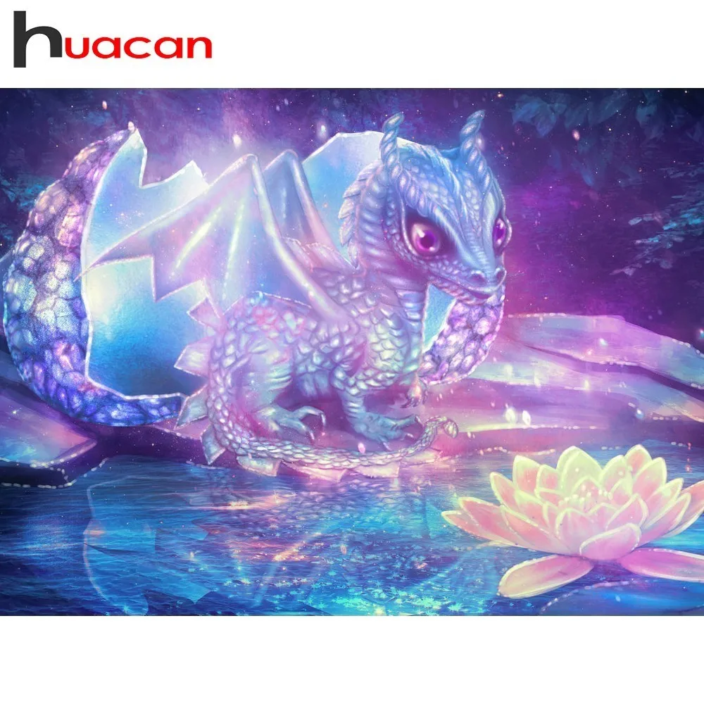 Huacan Diamond Embroidery Dragon Monster Cross Stitch Diamond Painting Animal Full Square Drill Rhinestones Craft Mosaic Gift
Huacan Diamond Embroidery Dragon Monster Cross Stitch Diamond Painting Animal Full Square Drill Rhinestones Craft Mosaic Gift