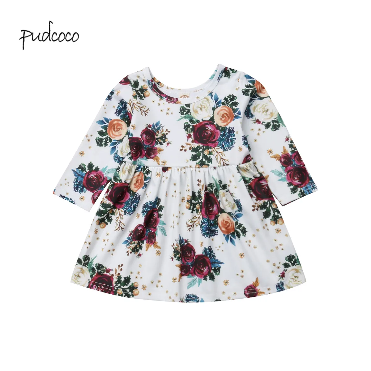 Pudcoco 2019 New Brand Newborn Infant Baby Girl Floral Long Sleeve Party Pageant Prom Dress
Pudcoco 2019 New Brand Newborn Infant Baby Girl Floral Long Sleeve Party Pageant Prom Dress