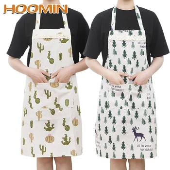 HOOMIN Nordic Cotton Linen Christmas Tree Fawn Pattern Restaurant Gallery Overalls Women Bib Adjustable Apron Unisex Barbecue
HOOMIN Nordic Cotton Linen Christmas Tree Fawn Pattern Restaurant Gallery Overalls Women Bib Adjustable Apron Unisex Barbecue