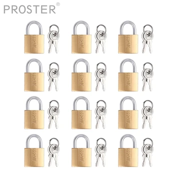 PROSTER 12PCS U-lock Keller Copper Padlock Wolf Head Brass Lock Small Locks Door Locks 25mm Not Rust Lock Core Include 3 keys
PROSTER 12PCS U-lock Keller Copper Padlock Wolf Head Brass Lock Small Locks Door Locks 25mm Not Rust Lock Core Include 3 keys