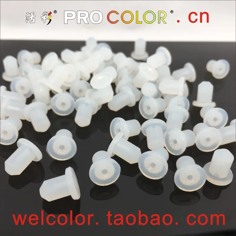 

Factory Custom made mushroom Silicone Anti vibration rubber plug bumper rubber water stopper 6.5mm 7mm 6.5 7 7.0 1/4" 17/64" mm