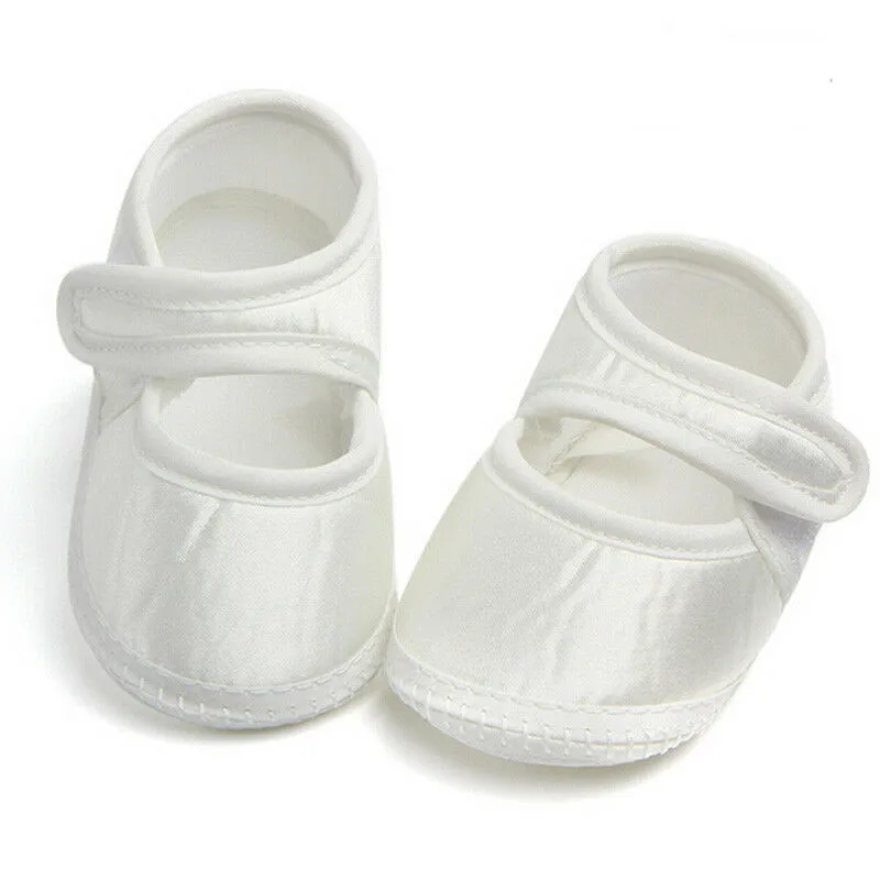 Newborn Infant Baby Girls Crib Shoes Casual Soft Sole White Walking Shoes For 0-6 Months Babies
Newborn Infant Baby Girls Crib Shoes Casual Soft Sole White Walking Shoes For 0-6 Months Babies