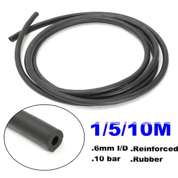 1m 5m 10m ID 6mm Rubber Reinforced Fuel Hose Tube Pipe Line Black for Petrol Oil for Diesel 10 bar
1m 5m 10m ID 6mm Rubber Reinforced Fuel Hose Tube Pipe Line Black for Petrol Oil for Diesel 10 bar