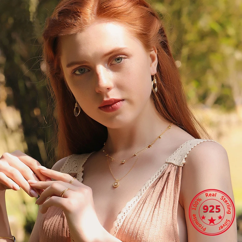 Hot Sale 100% 925 Silver Korea Style Simple Trendy Zircon Star Choker Clavicle Necklace Jewelry for Women
Hot Sale 100% 925 Silver Korea Style Simple Trendy Zircon Star Choker Clavicle Necklace Jewelry for Women