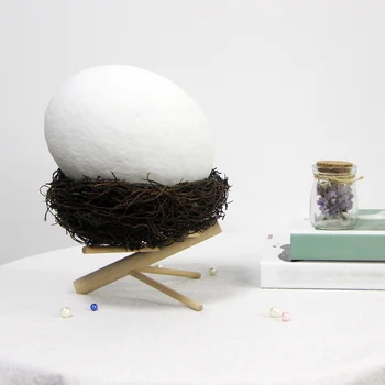 PLA USB RGBW LED Night Lamp 3D Bird Nest Light Remote Control 16Colors Dimmable Lamp Bedroom Decor with Wooden Stand Night Light
PLA USB RGBW LED Night Lamp 3D Bird Nest Light Remote Control 16Colors Dimmable Lamp Bedroom Decor with Wooden Stand Night Light