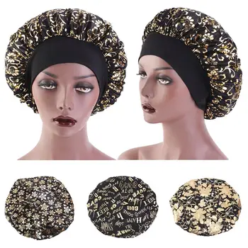 Women Hair Care Night Sleep Cap Hat Wide Band Cover Elastic Hair Loss Hat Chemo Cap Hot Stamping Bonnet Islamic Beanies Skullies
Women Hair Care Night Sleep Cap Hat Wide Band Cover Elastic Hair Loss Hat Chemo Cap Hot Stamping Bonnet Islamic Beanies Skullies