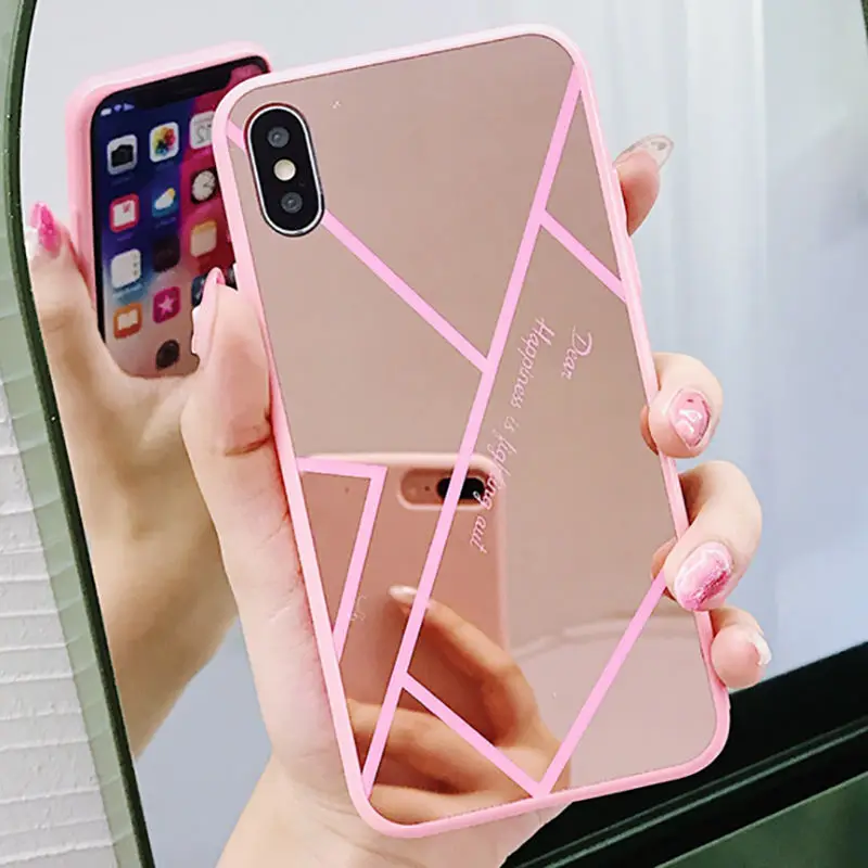 Glossy Candy Mirror Phone Case For iPhone X XS XR XS Max 6 6S 7 8 Plus Fashion Style Silicone TPU Back Cover
Glossy Candy Mirror Phone Case For iPhone X XS XR XS Max 6 6S 7 8 Plus Fashion Style Silicone TPU Back Cover